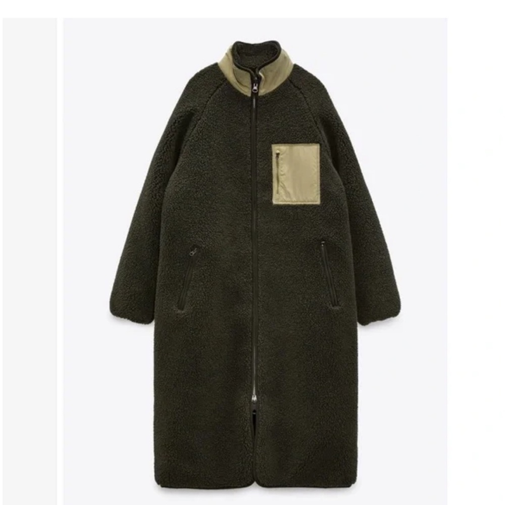 NWOT ZARA Reversible Parker - Picture 10 of 14